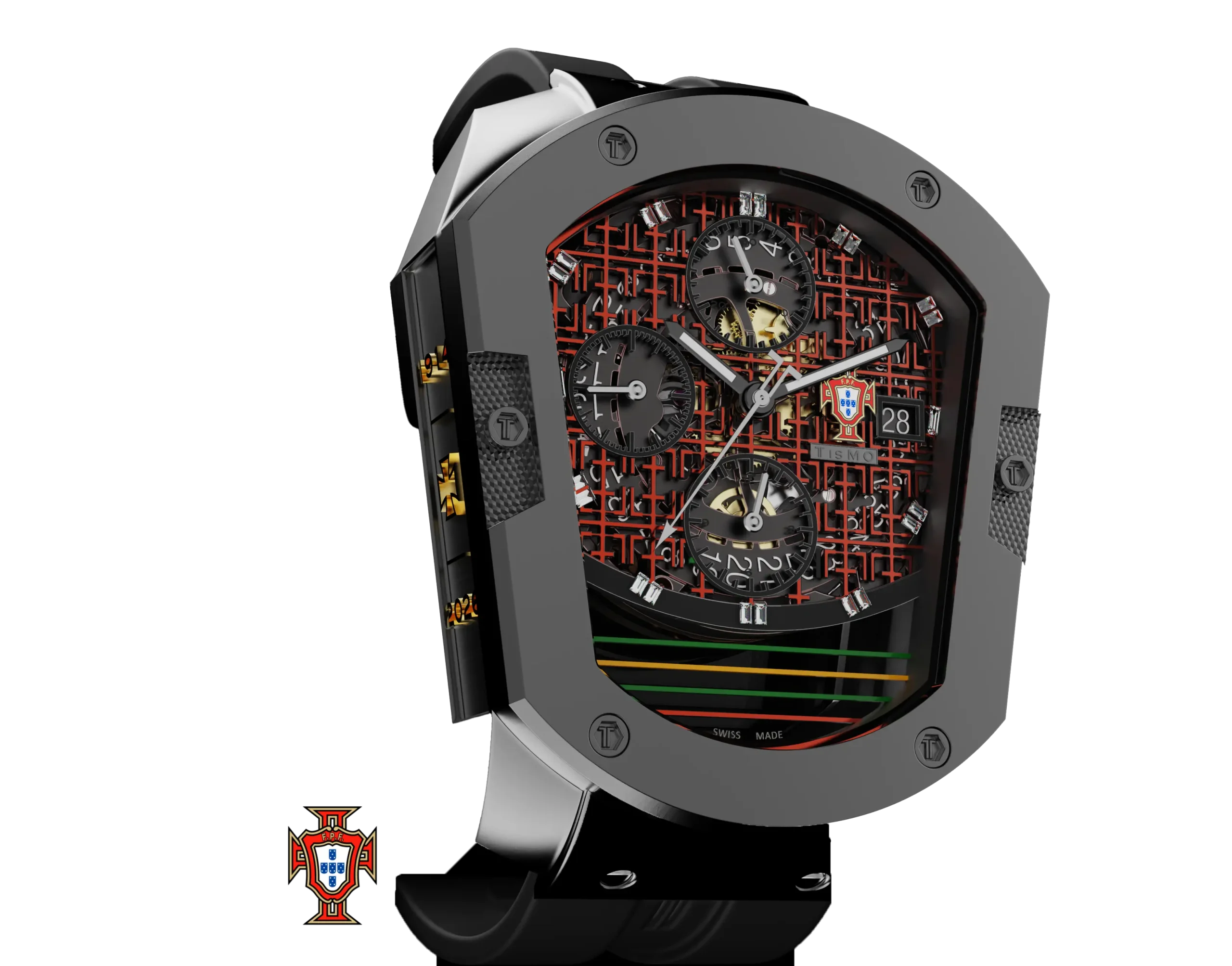 Portugal Tismo Geneve official world cup watch tismo cover